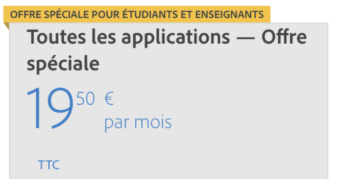 Offre etudiants